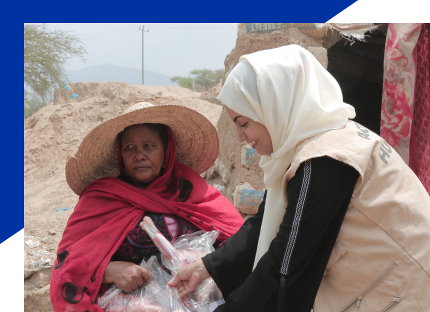 People in a challenging environment